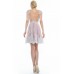 Rochie liliac-roz prafuit